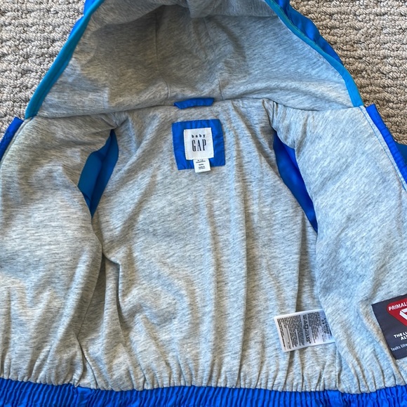 Baby Gap PrimaLoft Puffer Jacket with Hoodie- 6-12 Months - Picture 6 of 8